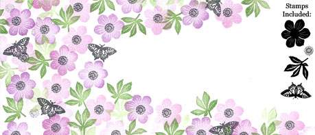 Anemone Garden- Majestix Peg Stamp Set