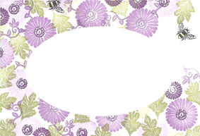 Gerbera Garden  - Majestix Peg Stamp Set