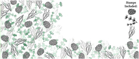 Highland Winter- Majestix Peg Stamp Set