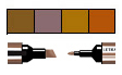 Promarker Shades of Brown