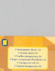 Pack of 5 x A4 25 micron Acetate