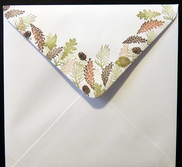 Autumn Wreath Envelope