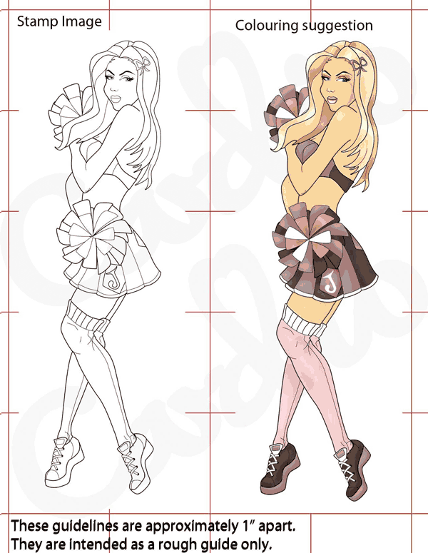 Cheerleader Card-io Clear