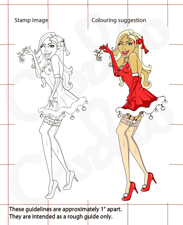 Christmas Stockings Clear Stamp - Card-io Collection