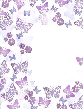 Flutterby Garden - Majestix Clear Peg Stamp Set