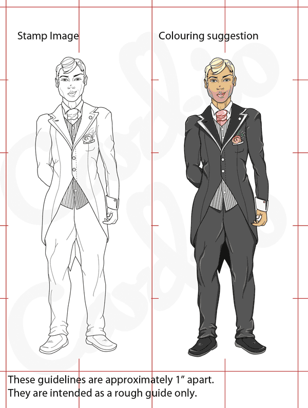 Groom - Cardio collection Clear stamp