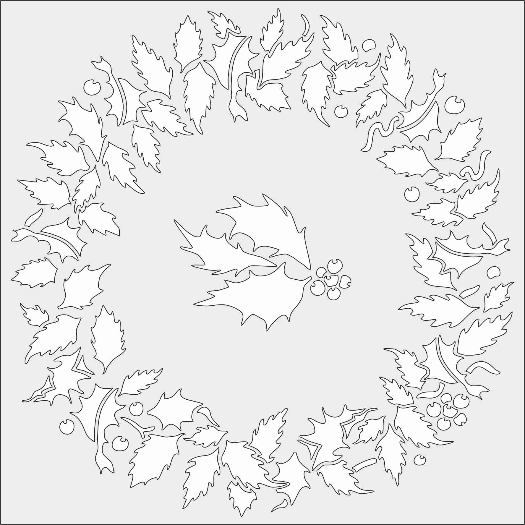 Holly-Wreath-MajeMask-Stencil