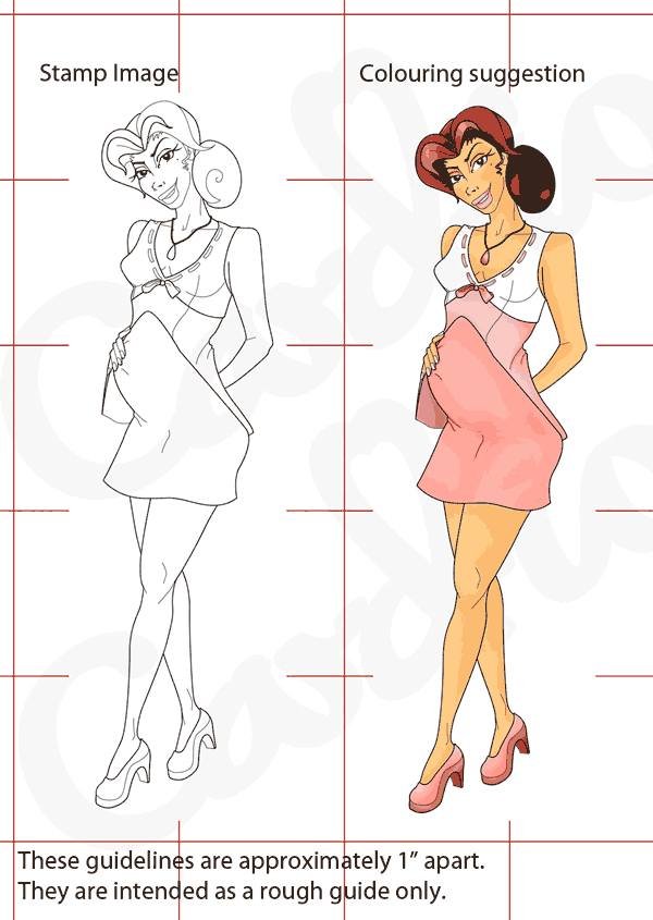 Mother To Be Clear Stamp - Card-io Collection