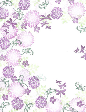 Mum's Garden - Majestix Clear Peg Stamp Set