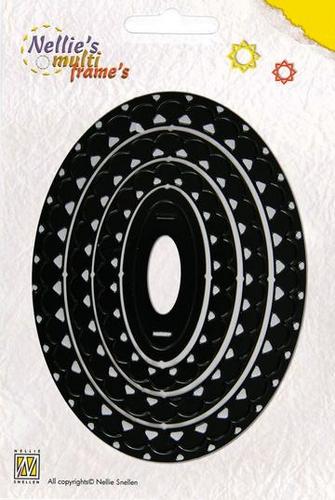 oval - 3 sizes      12X8,8CM