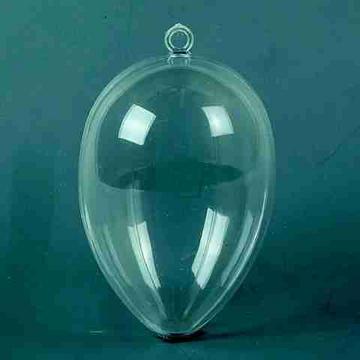 Transparent Plastic Egg 10CM