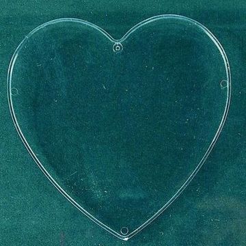 Transparent Plastic Heart Seperator