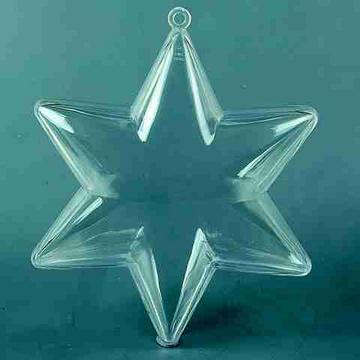 Transparent Plastic Star 18CM