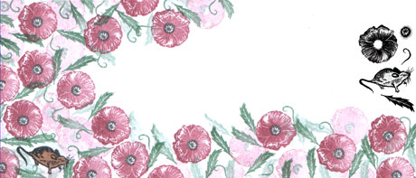 Pretty Poppies - Majestix Stamp Set