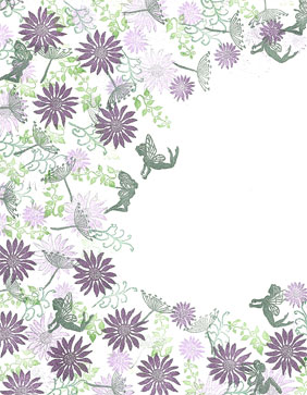 Secret Garden - Majestix Clear Peg Stamp Set