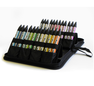 Storage Wallet for Promarker Pens Aqua Markers and other craft markers and pens 