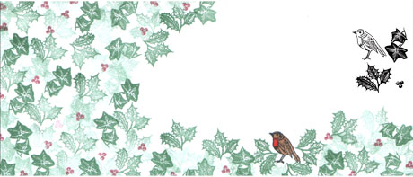 The Holly and The Ivy - Majestix Stamp Set