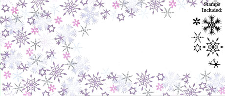 Winter Flurry- Majestix Peg Stamp Set